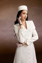 Cape Longsleeves Dress