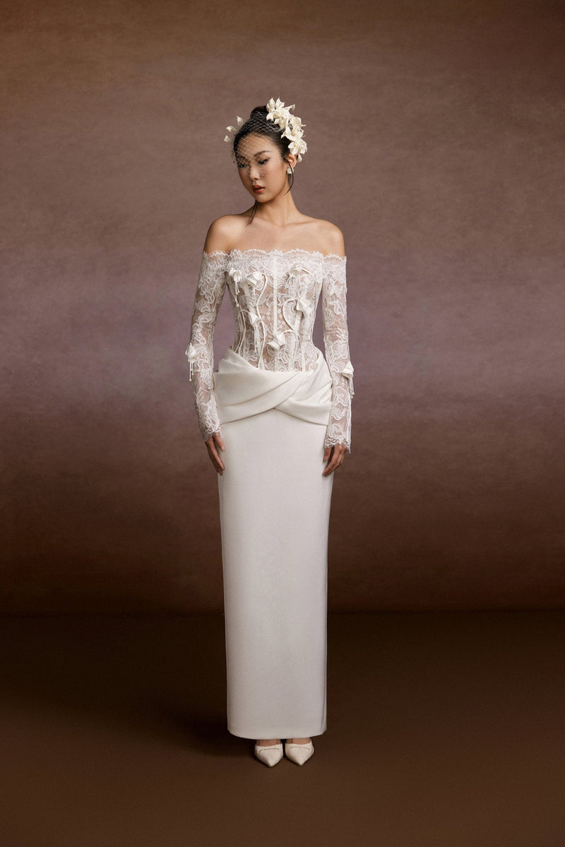 Draping Corset Dress