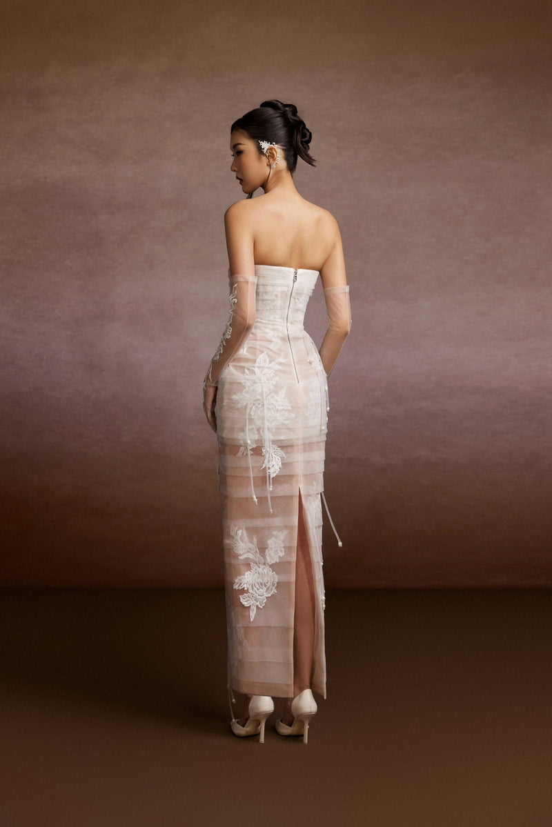 Floral Vine Shading Dress