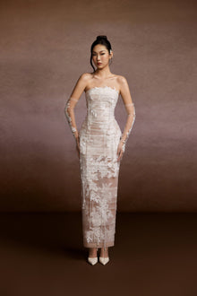 Floral Vine Shading Dress