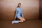 Sparkle Blazer and Mini Skirt Set
