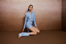Sparkle Blazer and Mini Skirt Set