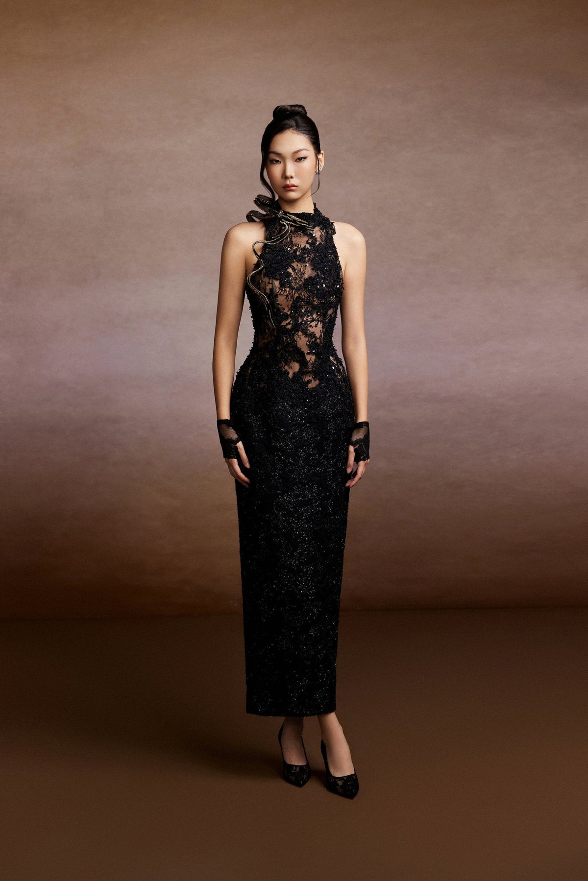Starry Night Lace Dress