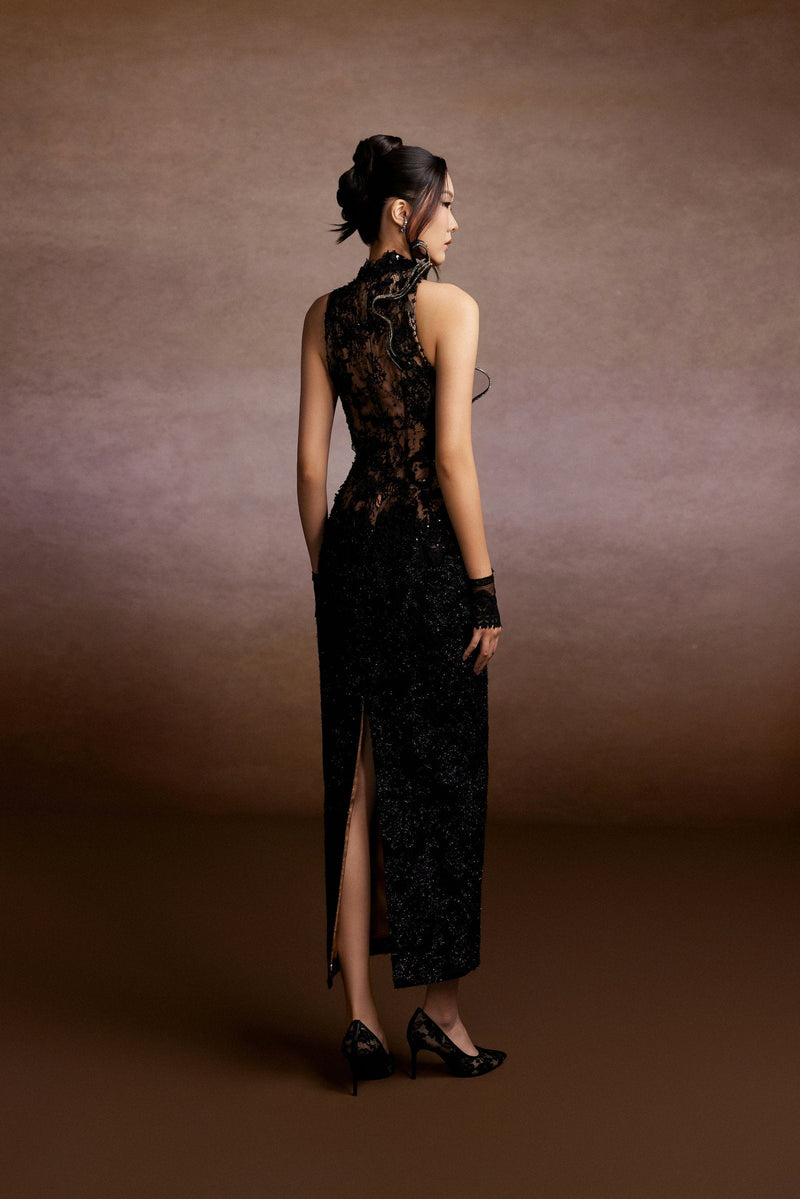 Starry Night Lace Dress